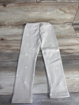NEW Baby Gap Bear Pull On Cozy Lined Pants Beige sz 5T
