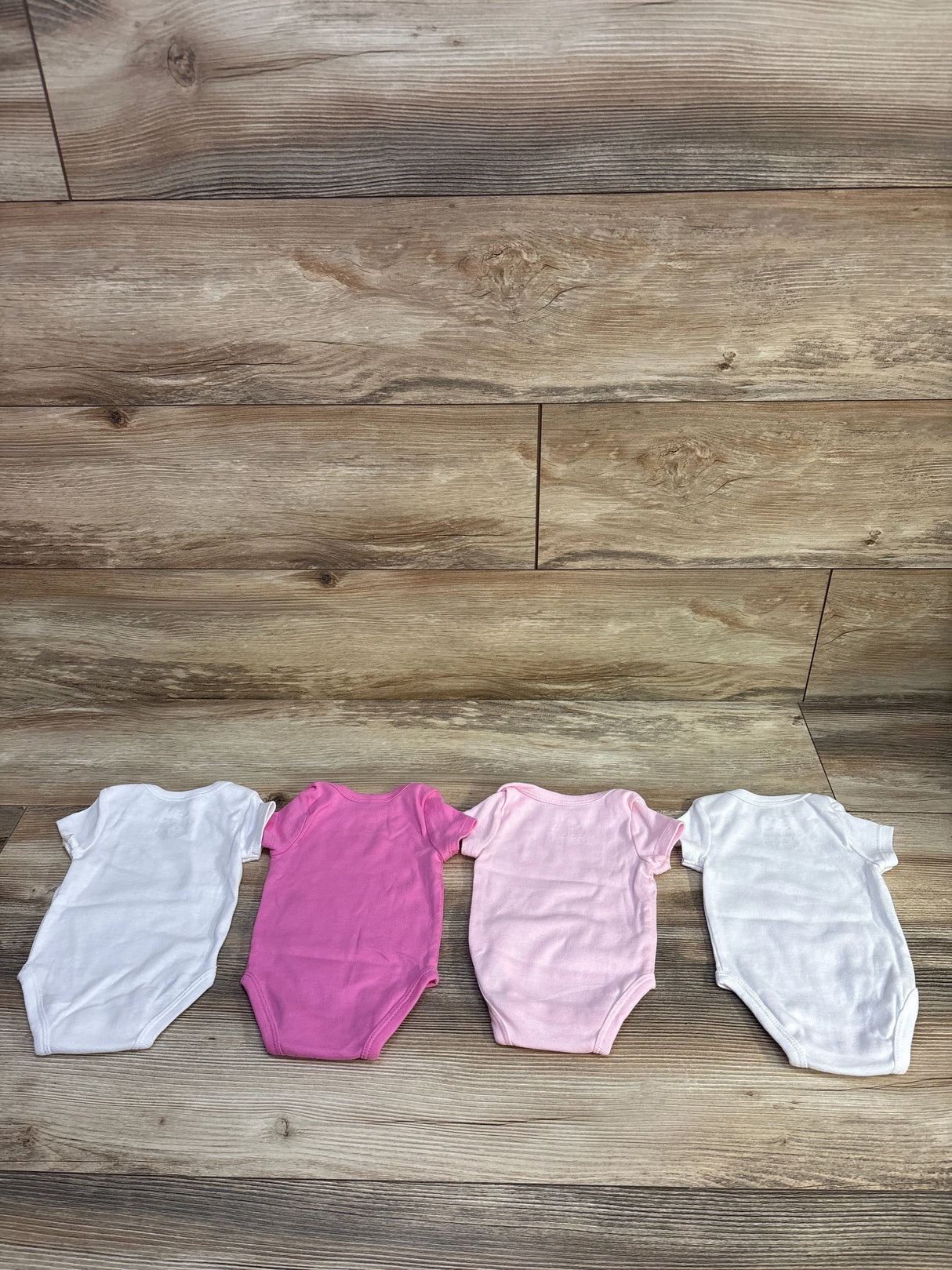 Nike 4pk Logo Bodysuit Set Pink sz 3m