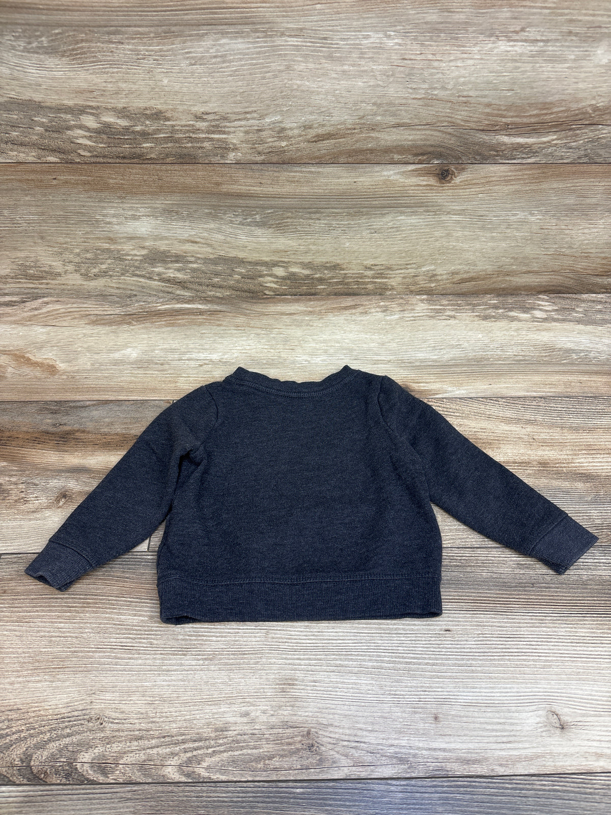 Cat & Jack Love Pullover Sweatshirt Grey sz 18m