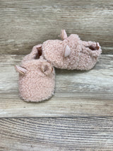 Old Navy Critter Sherpa Slippers Pink sz 12-18m