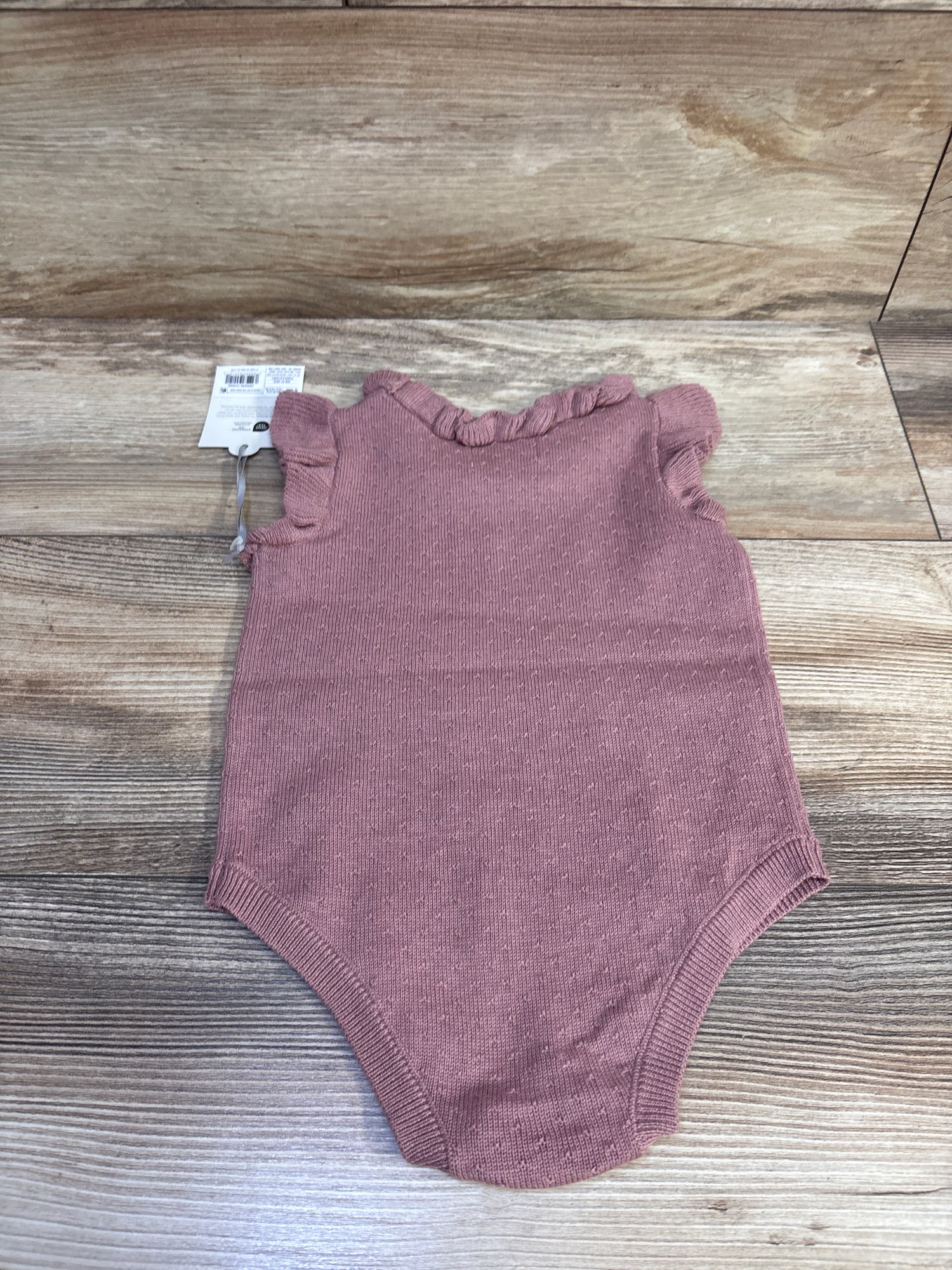 NEW Cloud Island Tank Sweater Romper Mauve sz 6-9m