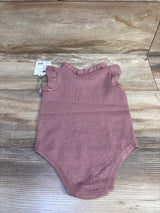 NEW Cloud Island Tank Sweater Romper Mauve sz 6-9m