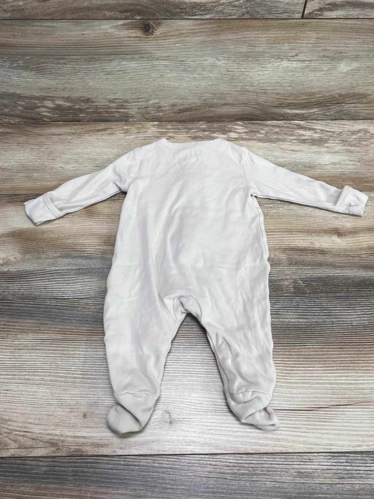 Old Navy Solid Sleeper Beige sz 0-3m