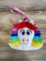 Disney Park Inside Out Rainbow Unicorn Crossbody Purse