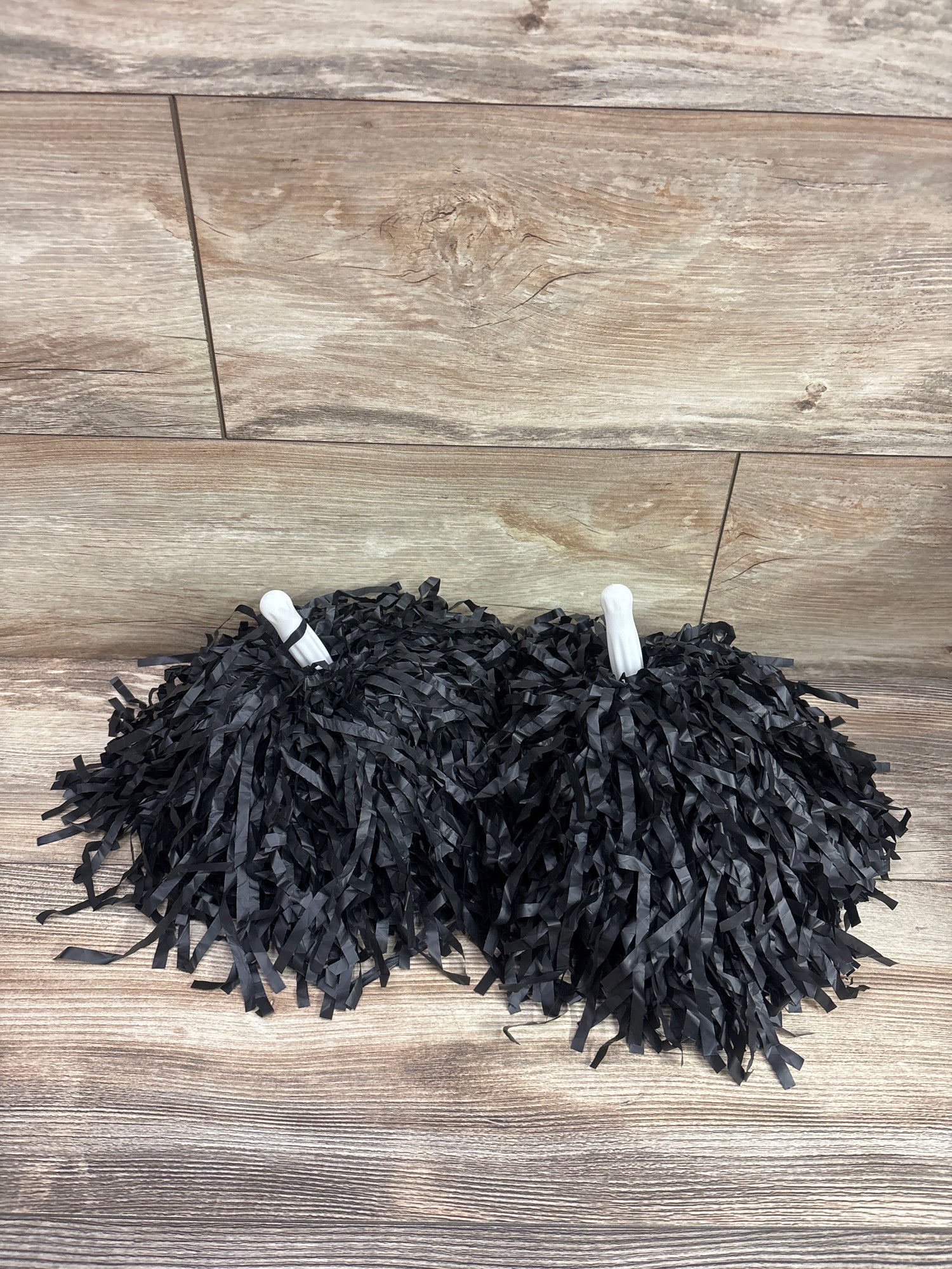Yaure Joy 2pc Cheerleading Pom-Poms Black