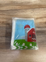 NEW Disposable Stick-On Waterproof Placemats Farm Pattern, 12''x18'' 25pk
