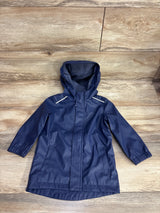 Cat & Jack Soft Shell Full Zip Jacket Blue sz 3T