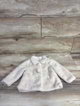 Sterling Baby Faux Fur Coat Cream sz 12m