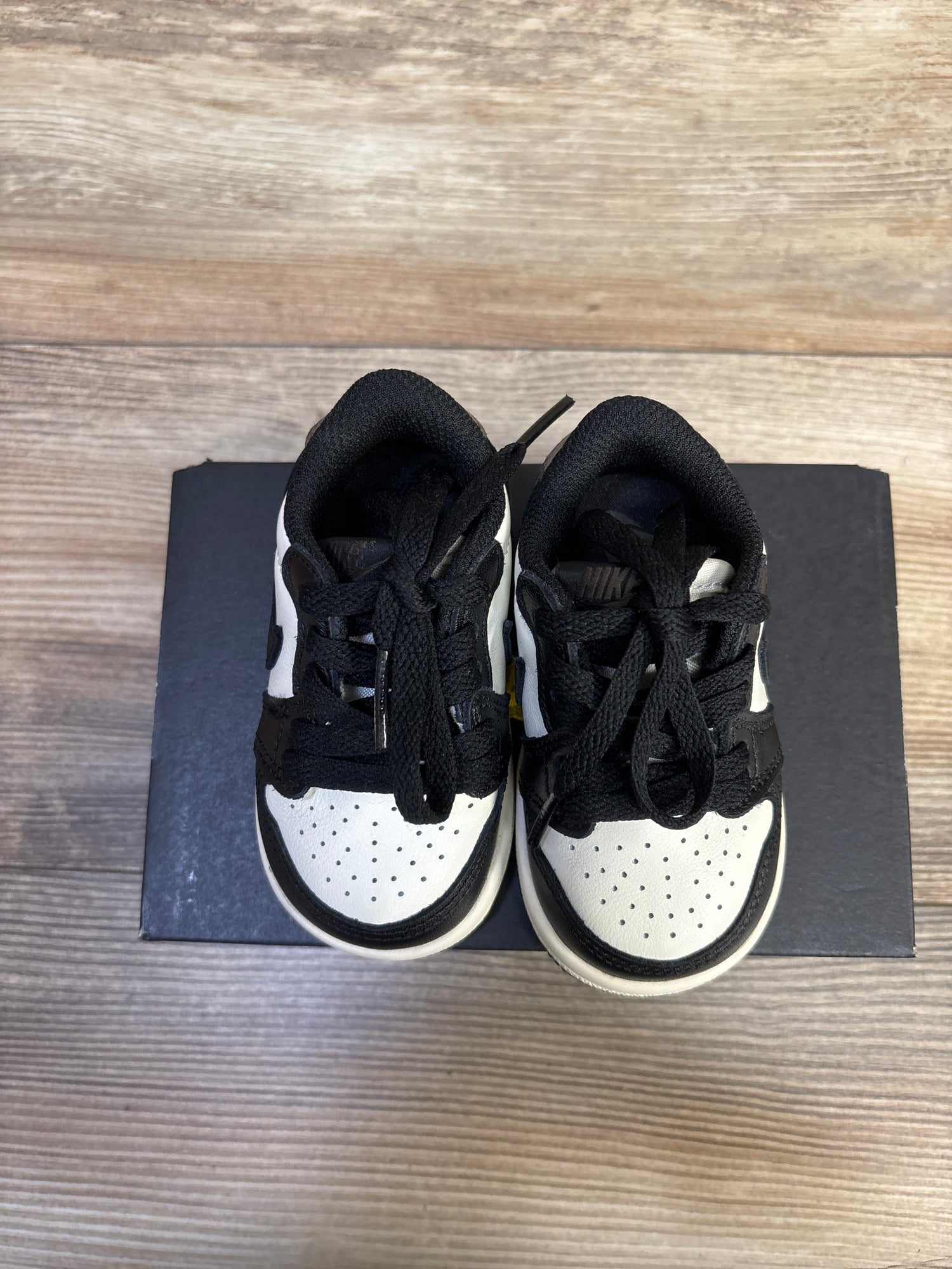 Jordan 1 Retro Low OG TD ' Black/Dark Mocha' Sneakers sz 4c