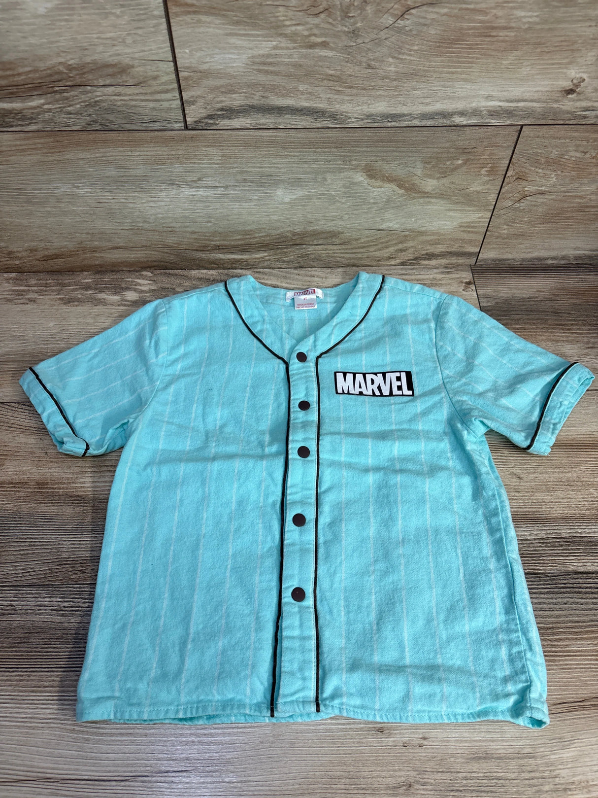 Marvel Avengers Jersey Shirt Mint sz 3T