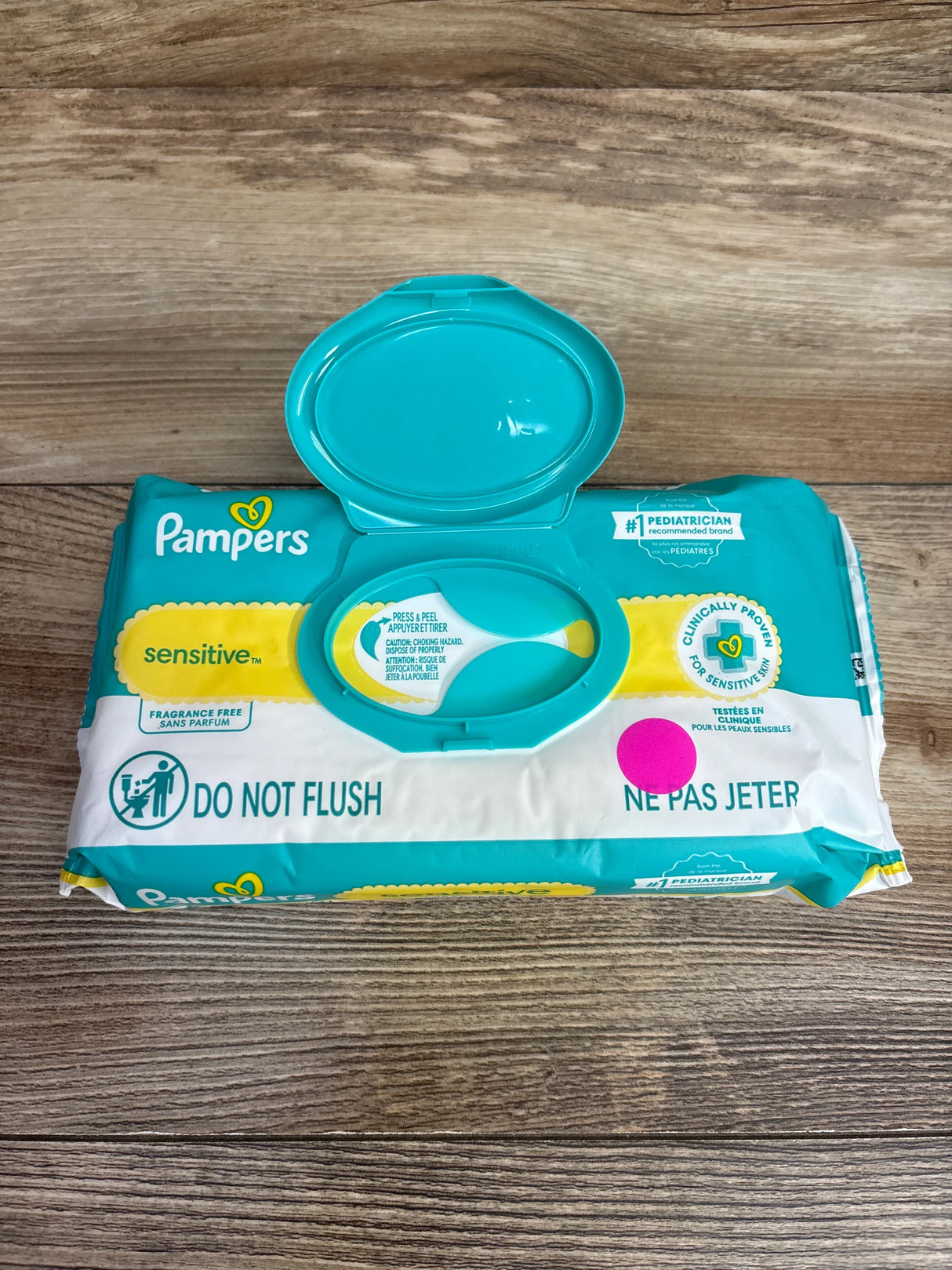 NEW Pampers Sensitive Baby Wet Wipes, 56ct.