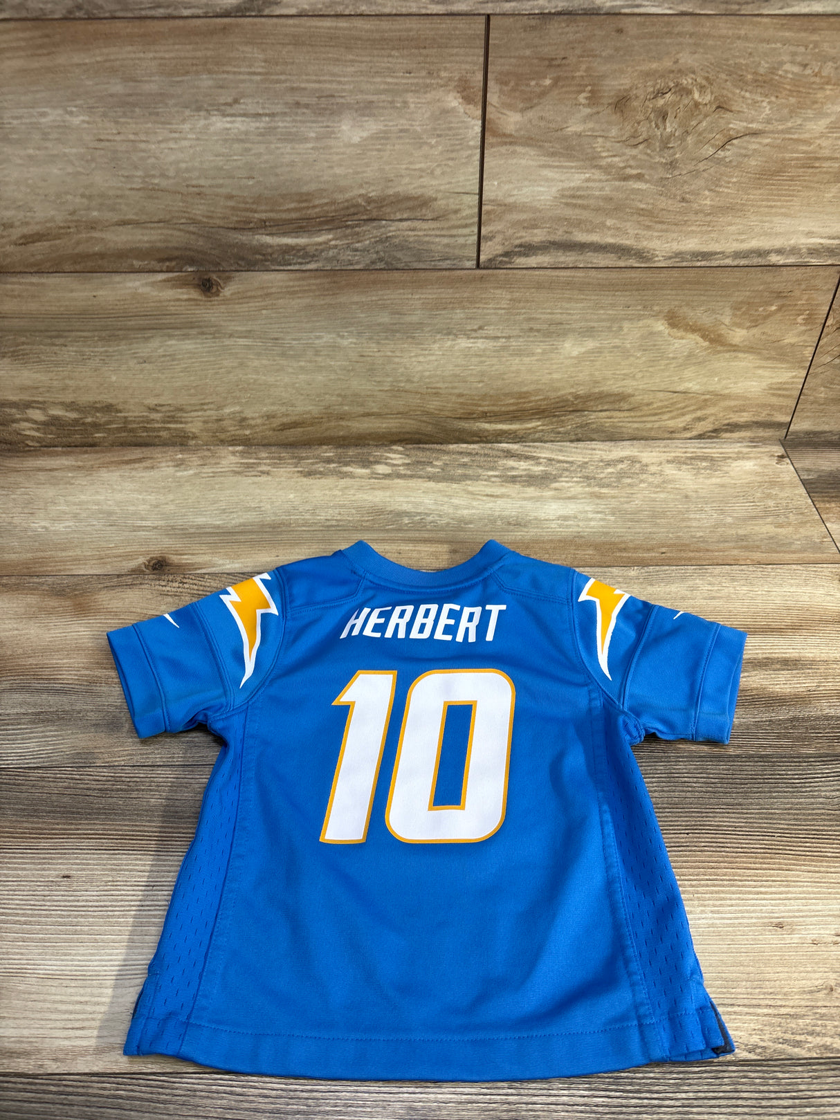 Nike NFL Los Angeles Chargers Justin Herbert #10 Game Jersey Blue sz 3T