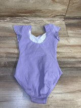 Bloch Flutter Sleeve Dance Leotard Lilac sz 2-4T