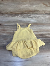 Modern Moments Knit Skirted Bubble Romper Yellow sz 0-3m