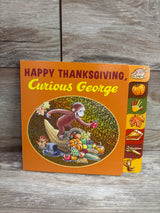 Happy Thanksgiving, Curious George Tabbed Board Book