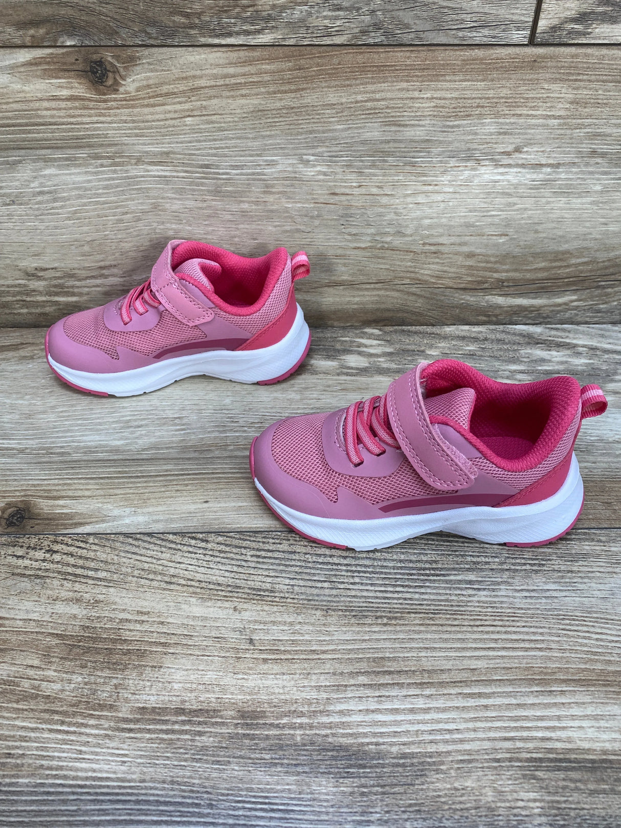 Athletic Works Mesh Jogger Sneakers Pink Sz 7c