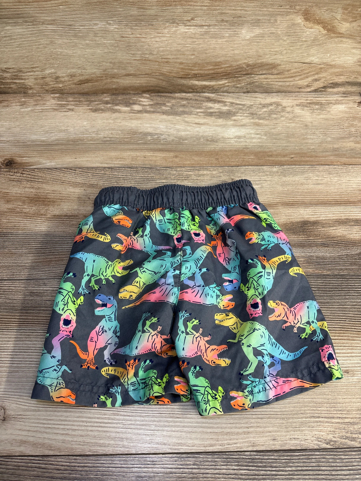 Cat & Jack Dinosaur Swim Trunks Grey sz 3T - Me n Mommy To Be