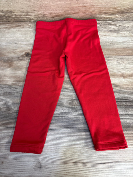 Emma & Elsa Leggings Red sz 2-3T - Me n Mommy To Be