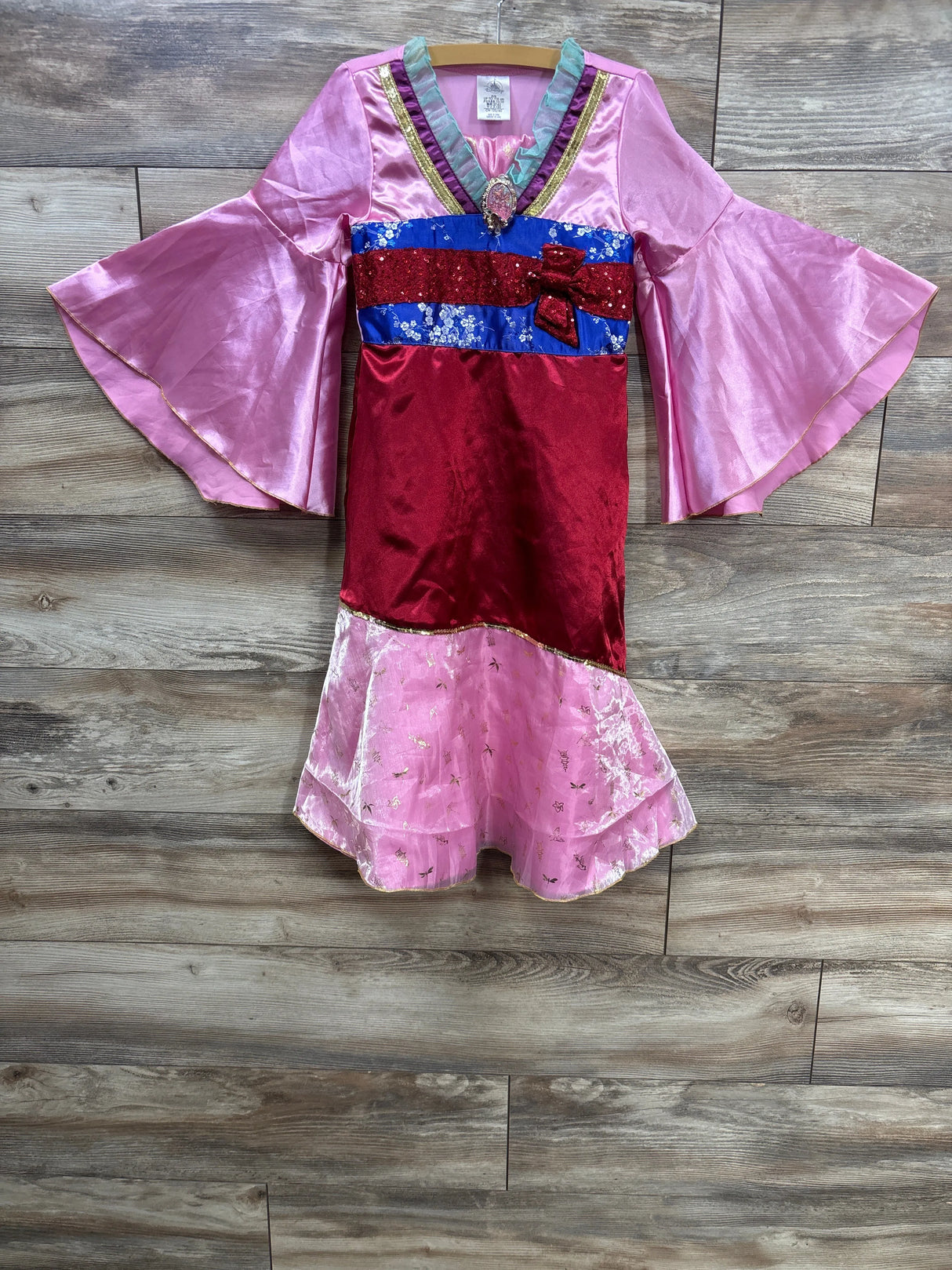 Disney Store Mulan Costume Pink sz 5T-6