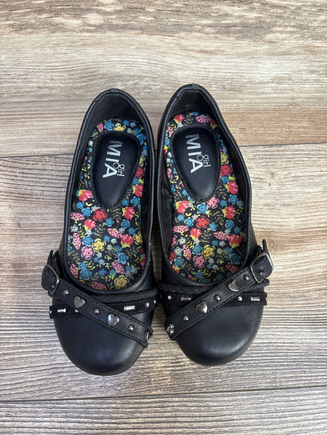 Girl MIA Ballerina Flats Black sz 12c - Me n Mommy To Be