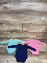 Simple Joys 3pc Bodysuits Pink sz 3-6m