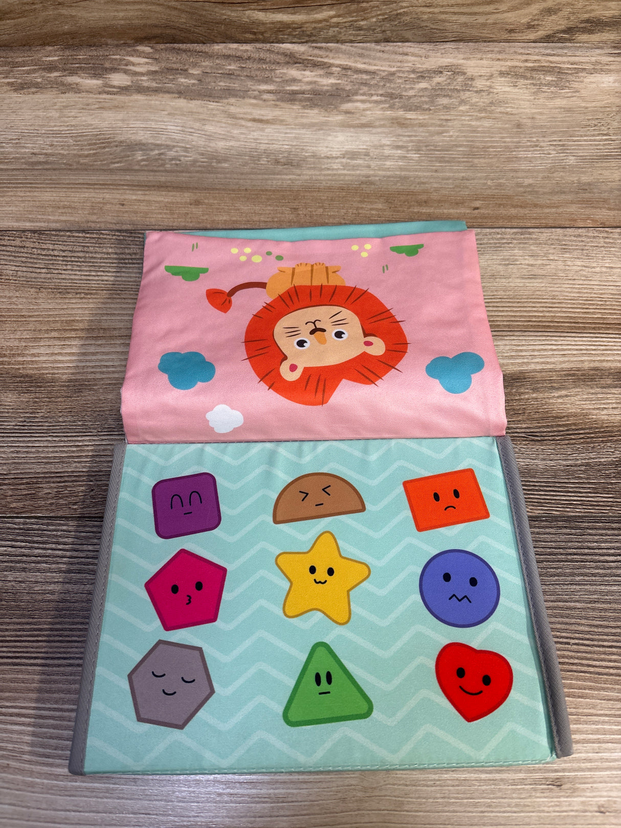 Prop-Up Tummy Time Mirror Crinkle High-Contrast Book