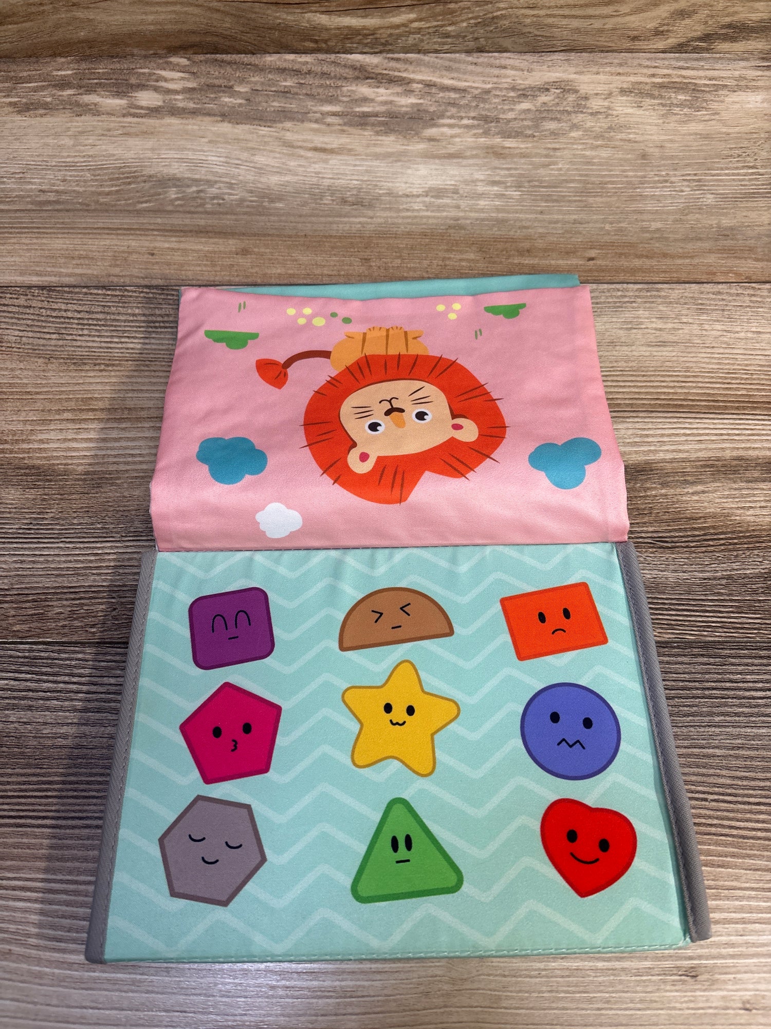 Prop-Up Tummy Time Mirror Crinkle High-Contrast Book