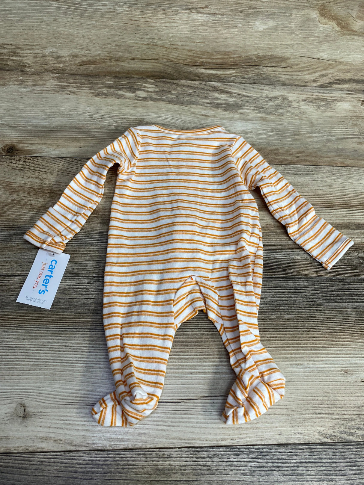 NEW Just One You 'Little Brother' Sleeper Orange sz Newborn