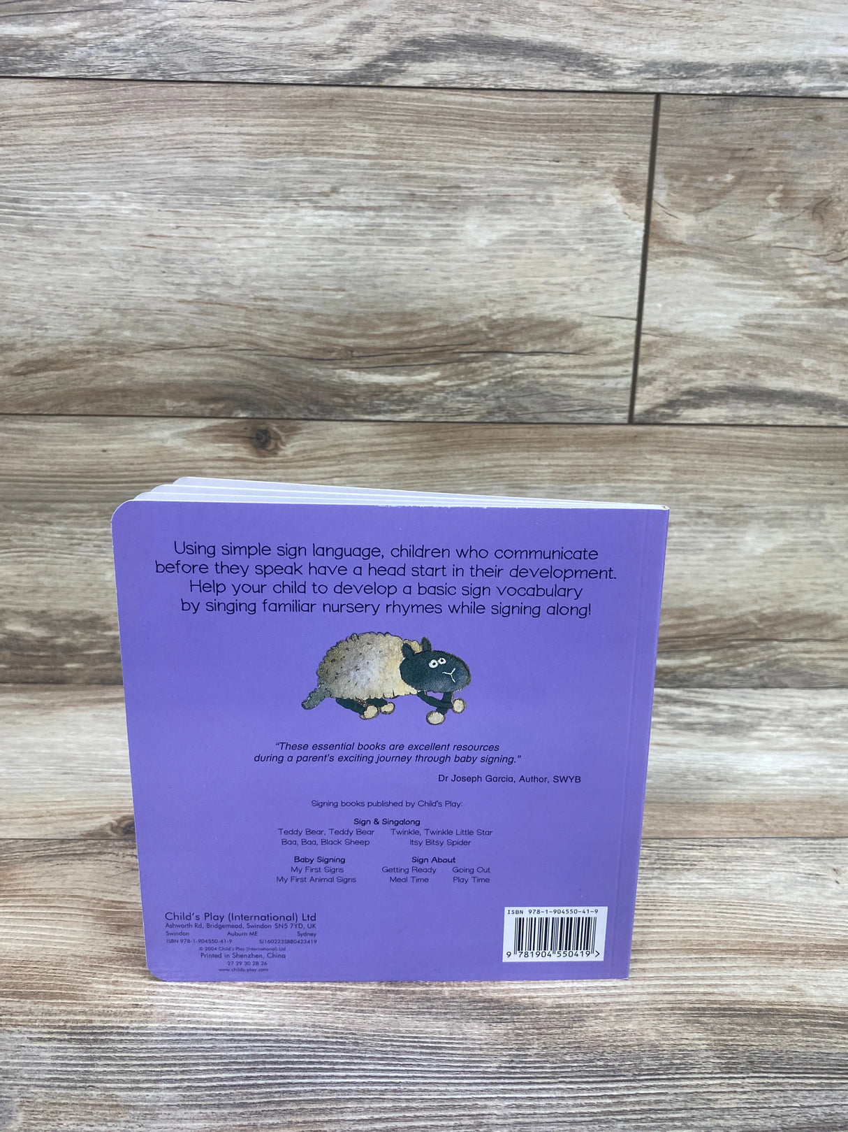 Sign and Sing Along: Baa Baa Black Sheep Board Book