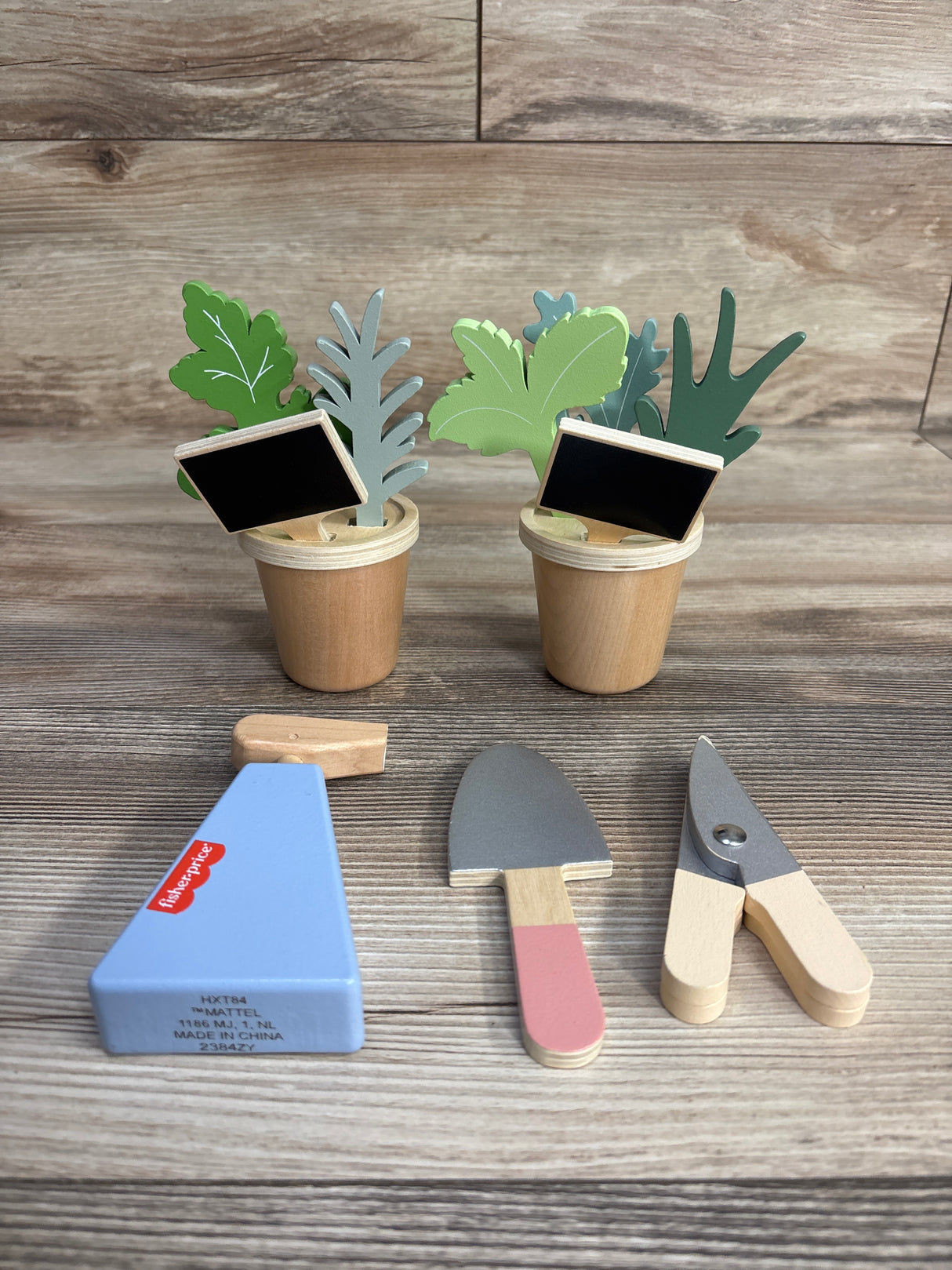 Fisher-Price Wooden Herb Garden & Tools Set 12pc