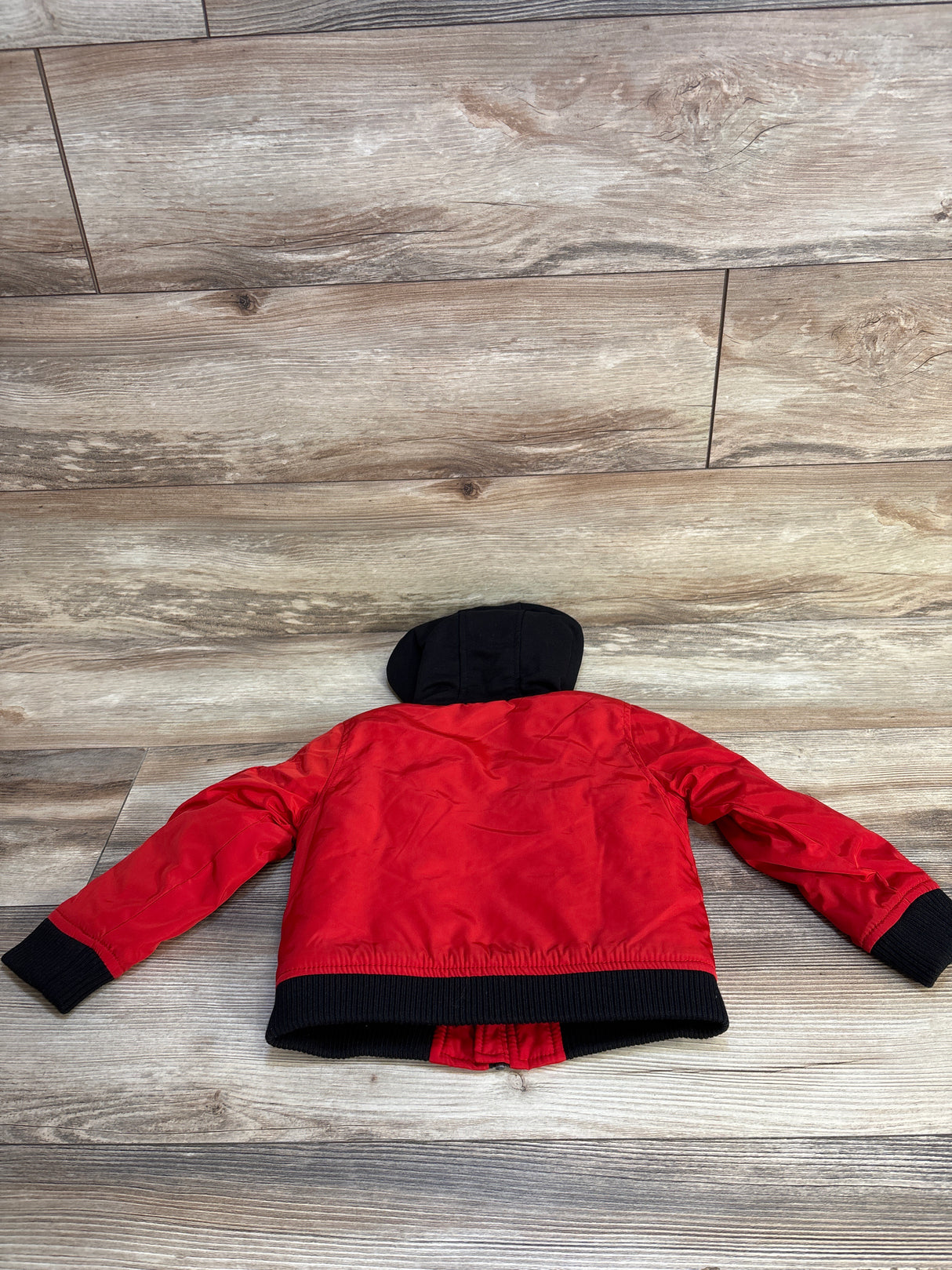 Guess Hooded Bomber Jacket Red sz 2T