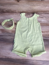 Disney Princess Tiana Romper & Headband Green sz 5T - Me n Mommy To Be
