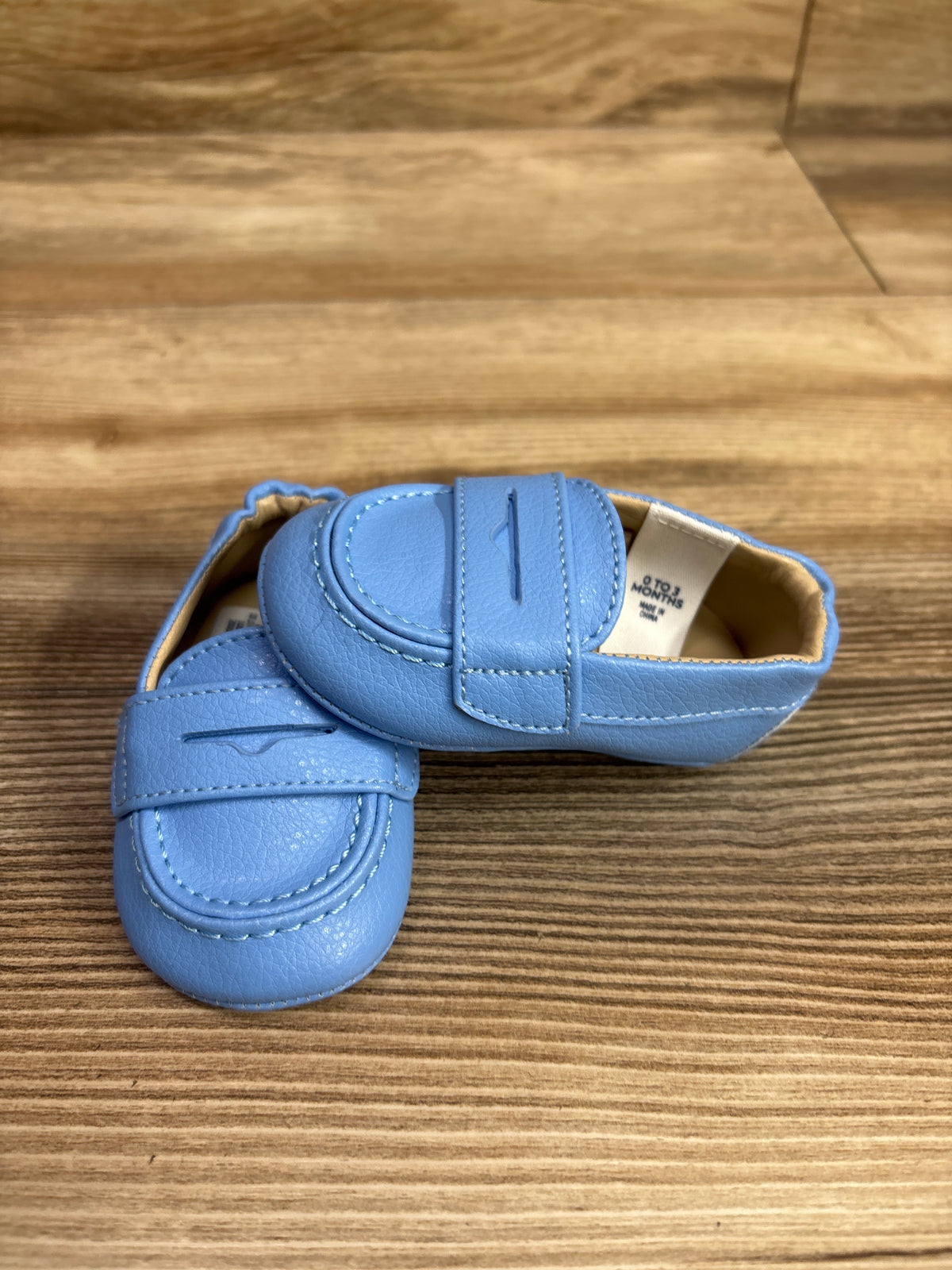 Janie & Jack Penny Loafer Shoes Blue sz 1/2c
