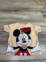 Disney Junior Mickey Mouse Shirt Orange sz 18m