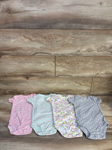 Simple Joys 4pk Bodysuits Pink sz 6-9m