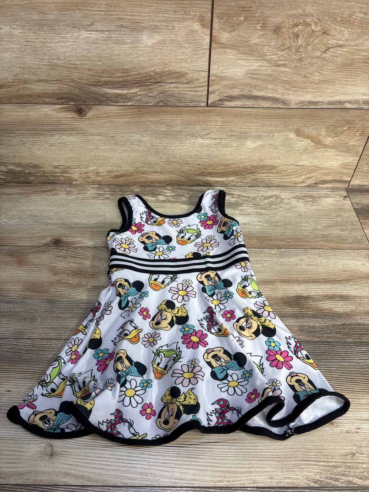Disney Junior Minnie Mouse Dress White sz 3T