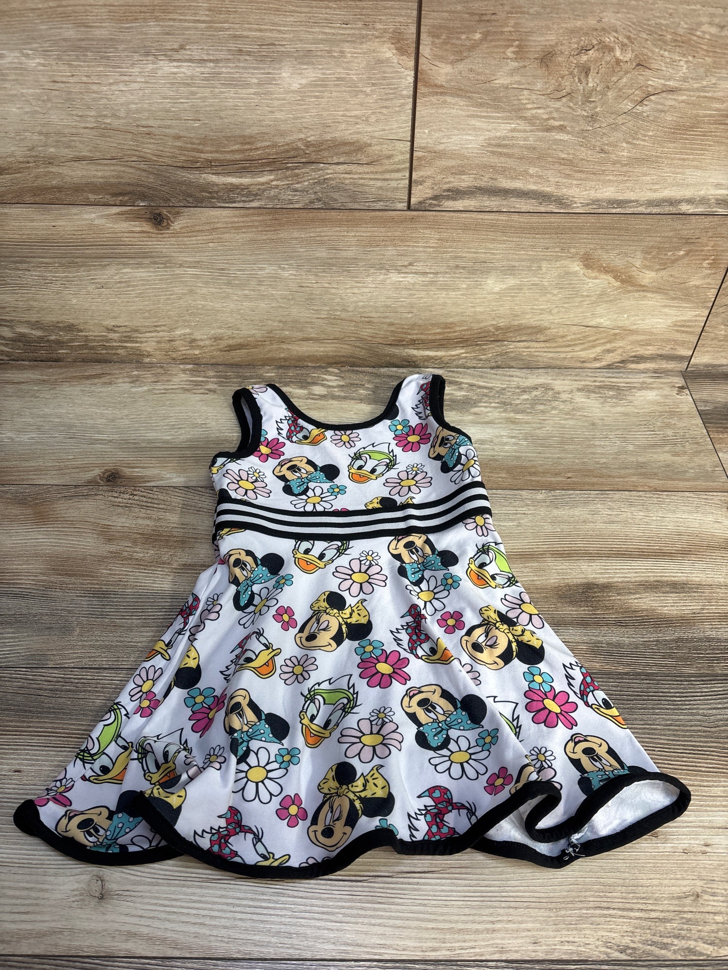 Disney Junior Minnie Mouse Dress White sz 3T