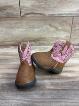 Roper Infants Blaze Pink Western Stitch Cowgirl Boots sz 3c