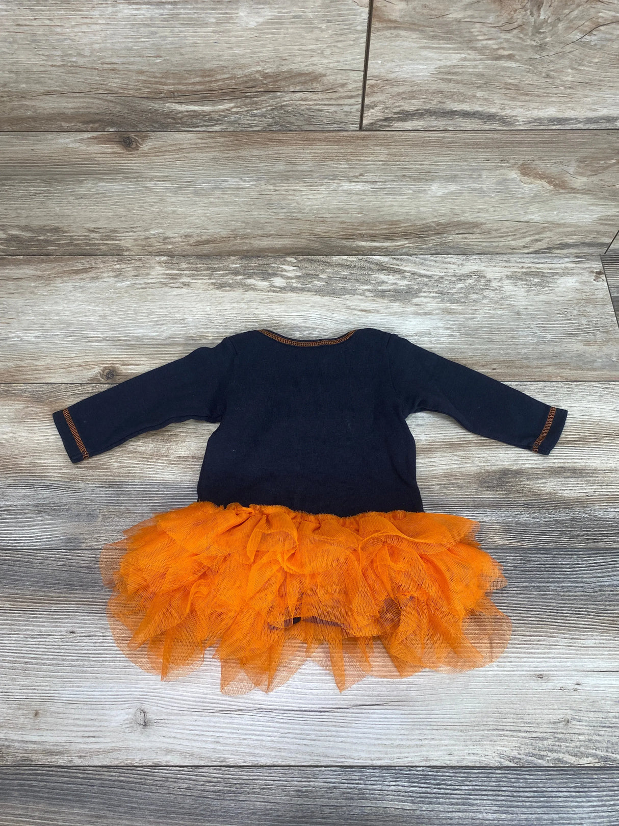Koala Kids Happy Halloween Tutu Bodysuit Black sz 3-6m - Me n Mommy To Be