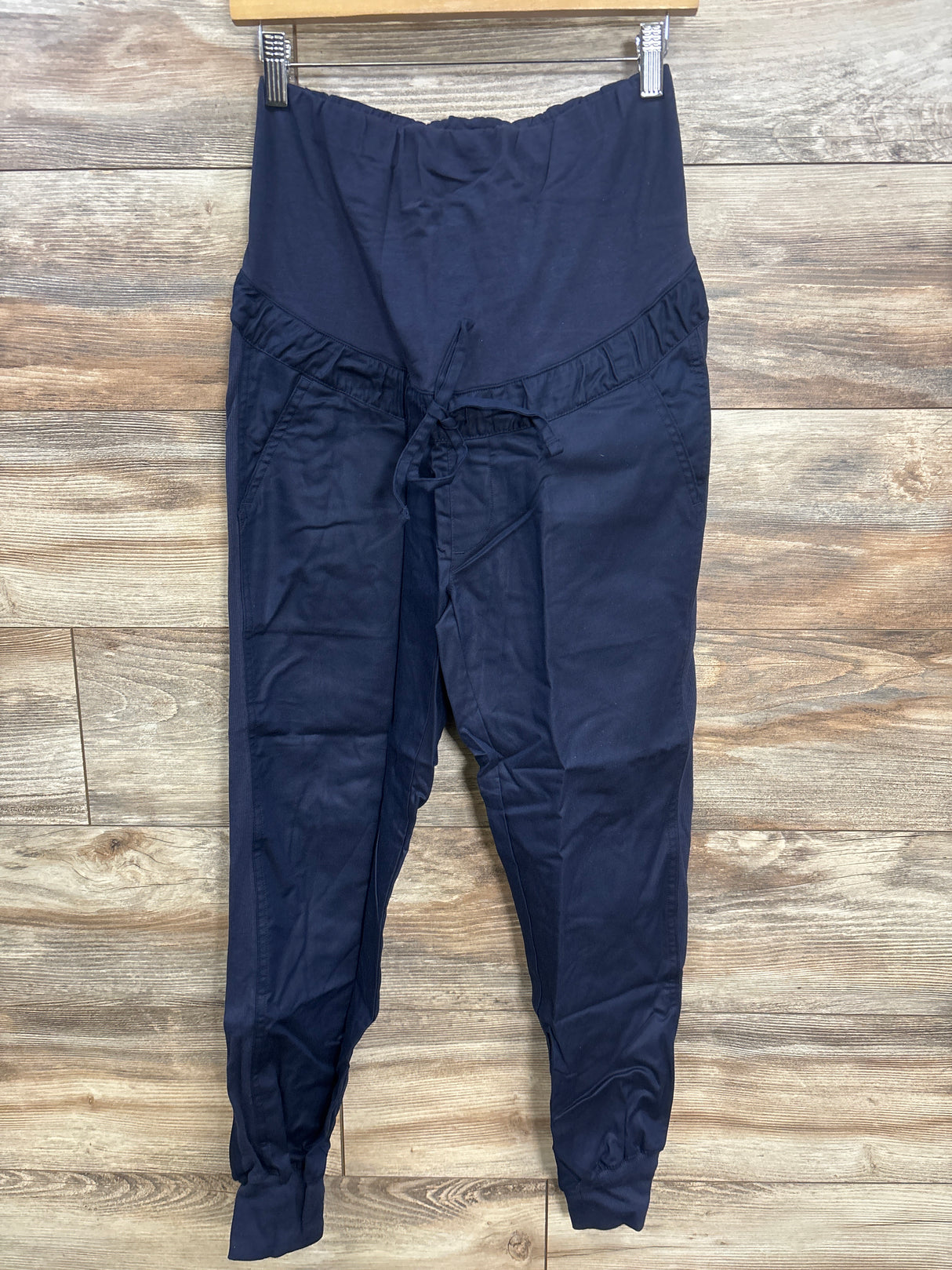 NWOT Gap Maternity Full Panel Rib Joggers Navy sz XS