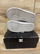 NEW DC Manteca 2 LE Sneakers in Metallic Silver/White sz 10c