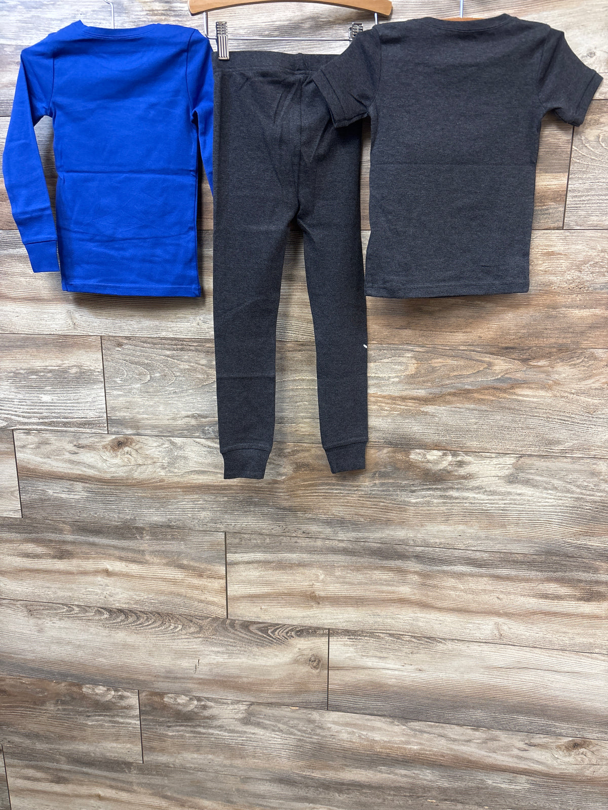 NEW Old Navy 3pc Monsters Pajama Set Grey sz 5T