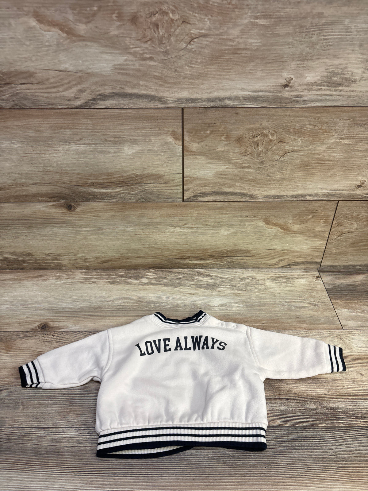 Cat & Jack Love Always Pullover Sweatshirt Ivory sz 0-3m