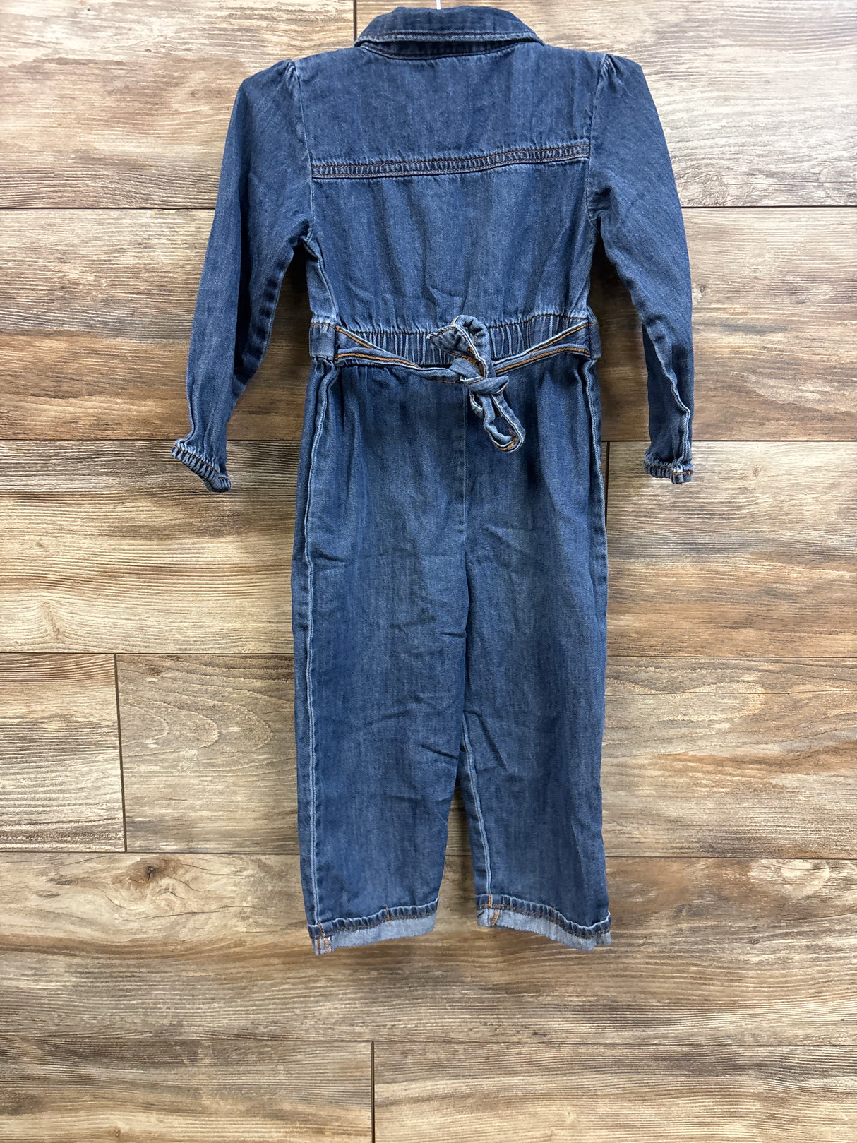 Oshkosh Chambray Polo Coverall Blue sz 3T