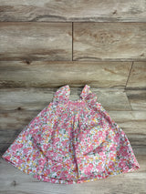 NEW Gil&Niya Floral Smocked Dress Pink sz 18-24m