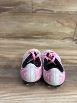 PUMA Tacto II FG Junior Soccer Cleats White/Pink sz 11c
