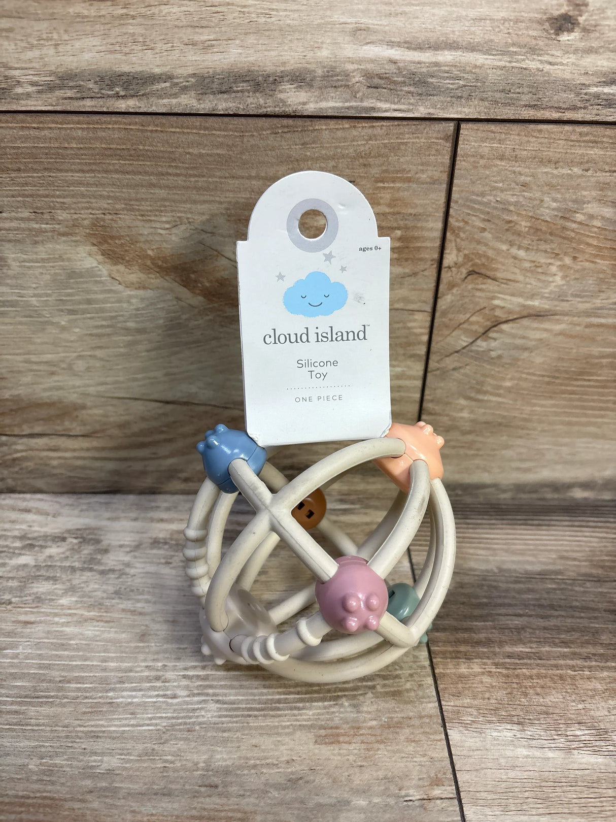 NEW Cloud Island Silicone Baby Ball Toy