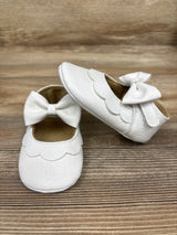 myppgg Soft Sole Bow Flats White sz 3c
