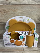 NEW Melii Cellulose 5pc Feeding Set - Bear