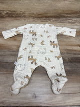 Koala Baby Quilted Forest Animal Sleeper Ivory sz Newborn